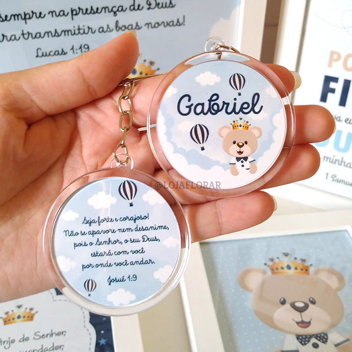 Chaveiro com tema Pezinho