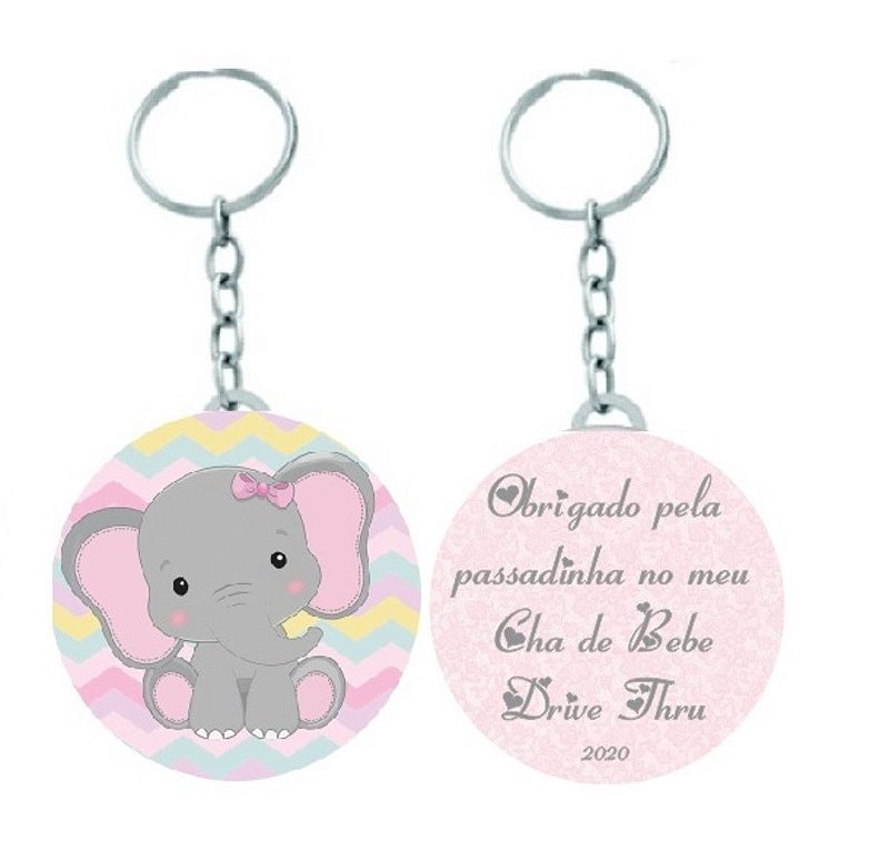 Chaveiro com formato de nuvem