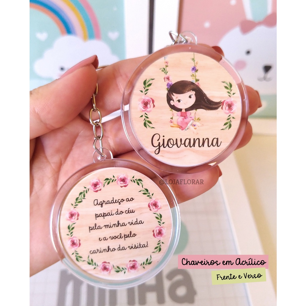 Chaveiro com coração