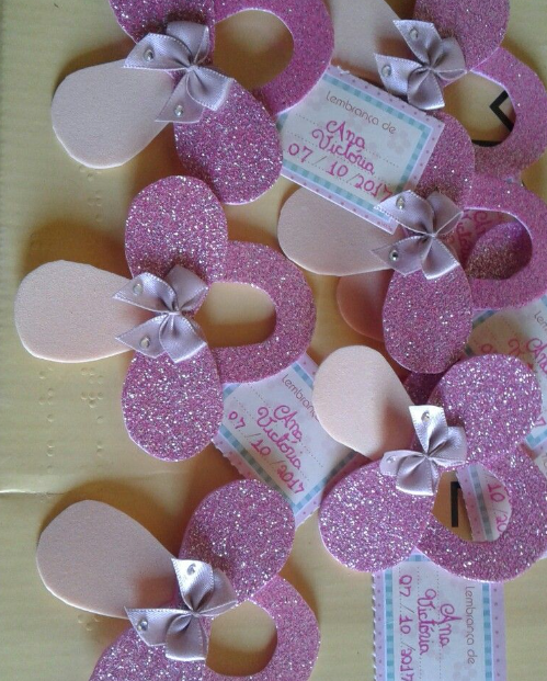 lembrancinha chá de bebê EVA menino