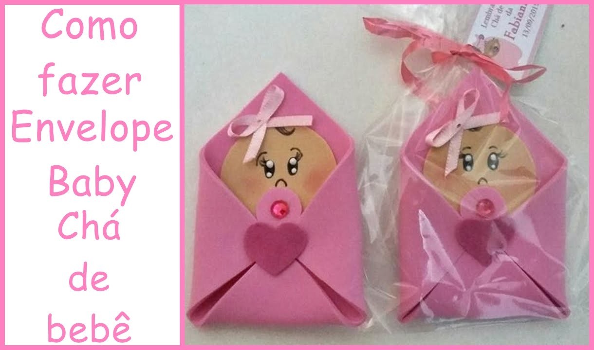 lembrancinha chá de bebê EVA imã