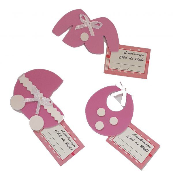 lembrancinha chá de bebê EVA fralda