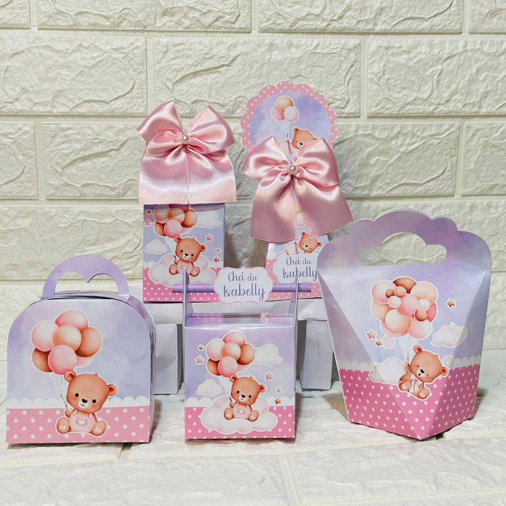 lembrancinha chá de bebê tema jardim encantado
