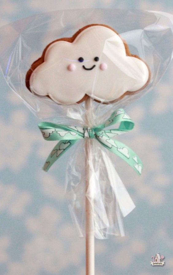 lembrancinha cha de bebe nuvem