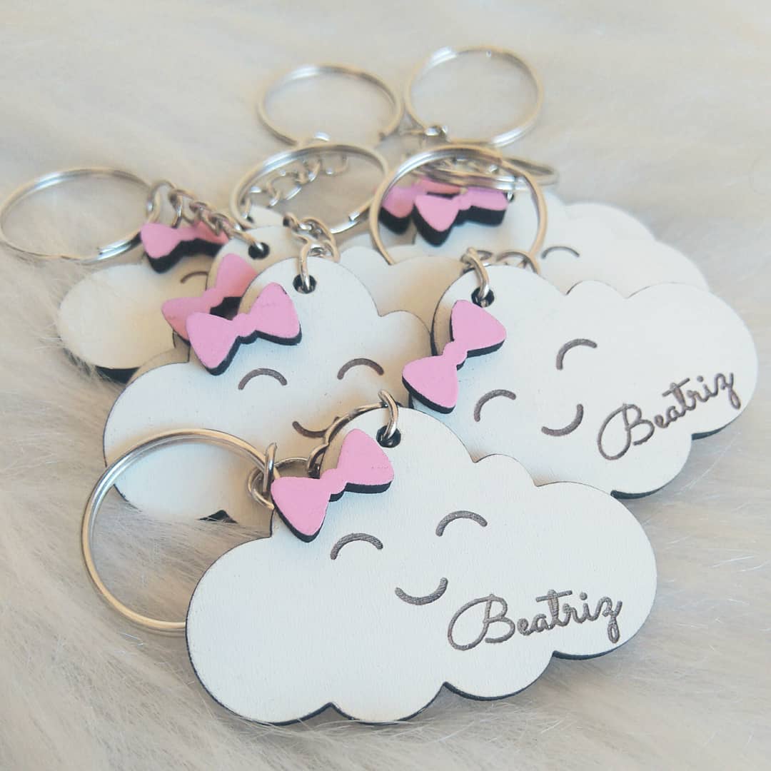 lembrancinha cha de bebe nuvem