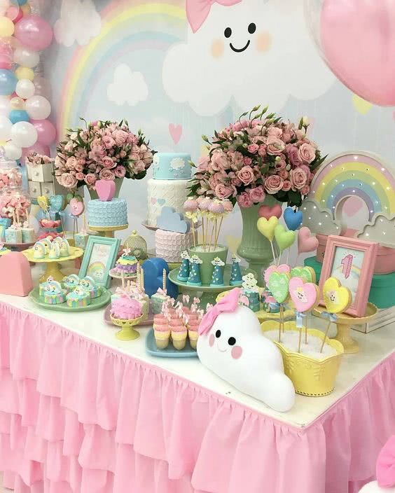 lembrancinha cha de bebe nuvem