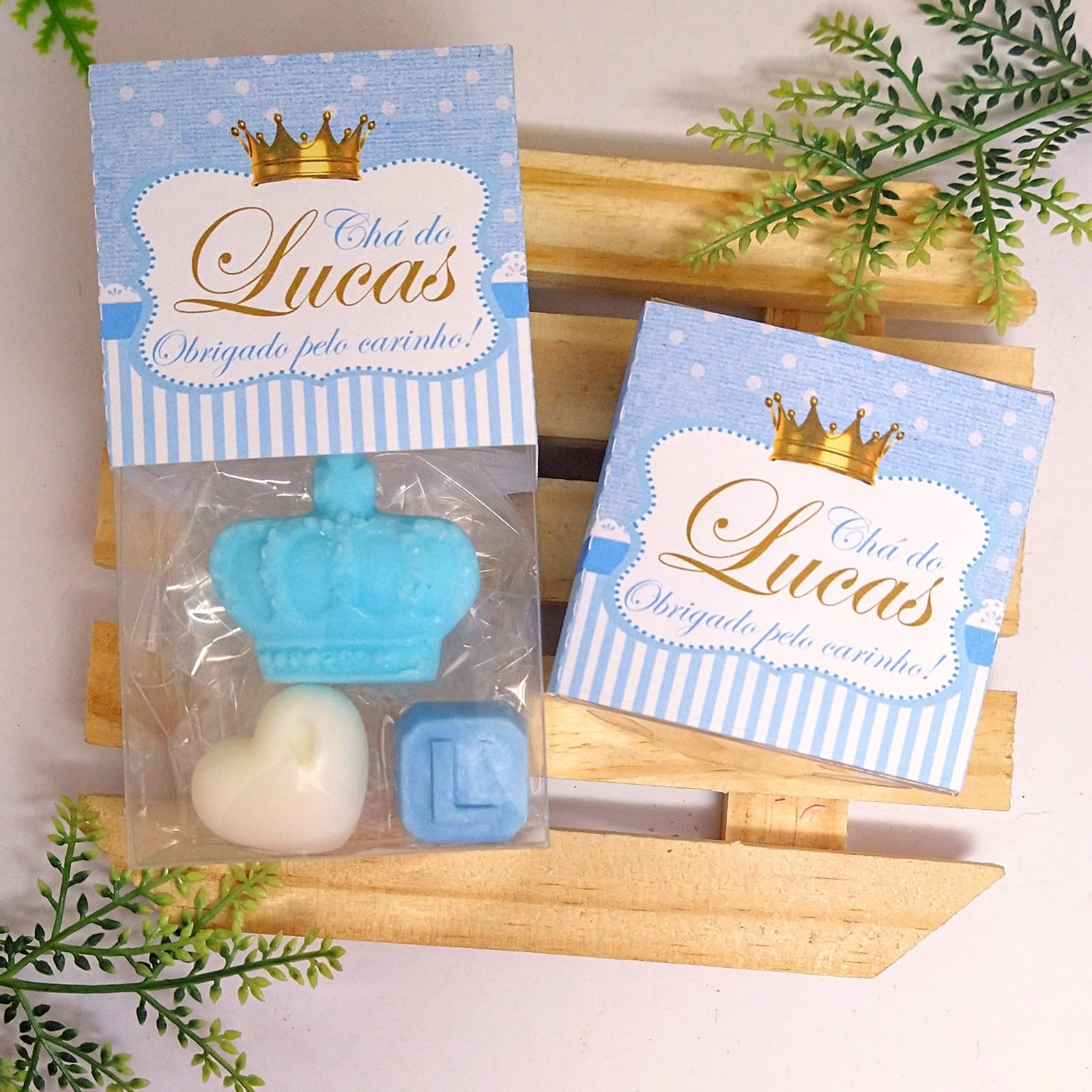 Como Fazer Lembrancinhas de Chá de Bebê Príncipe DIY