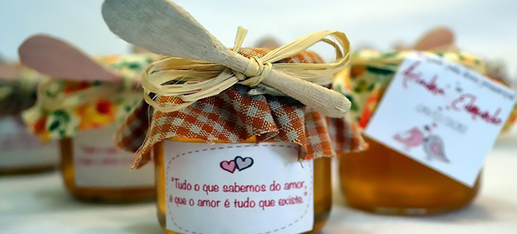 lembrancinha chá de panela DIY sofisticada