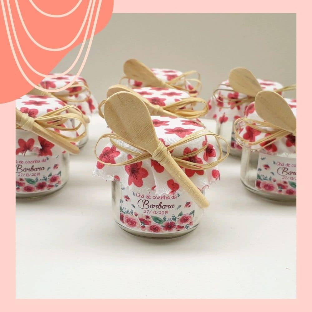 embalagem lembrancinha chá de panela luxo