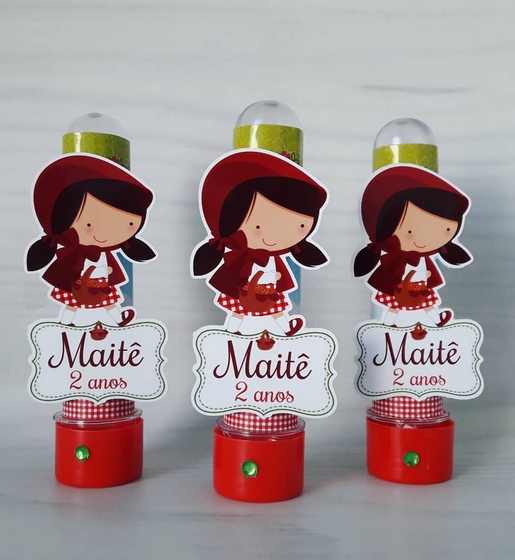 quanto custa lembrancinha chapeuzinho vermelho personalizada