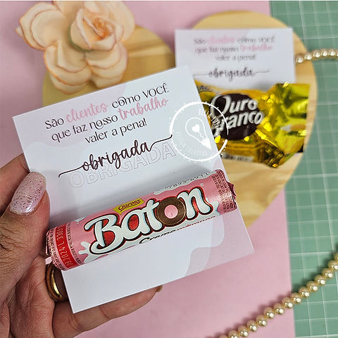 lembrancinha chocolate