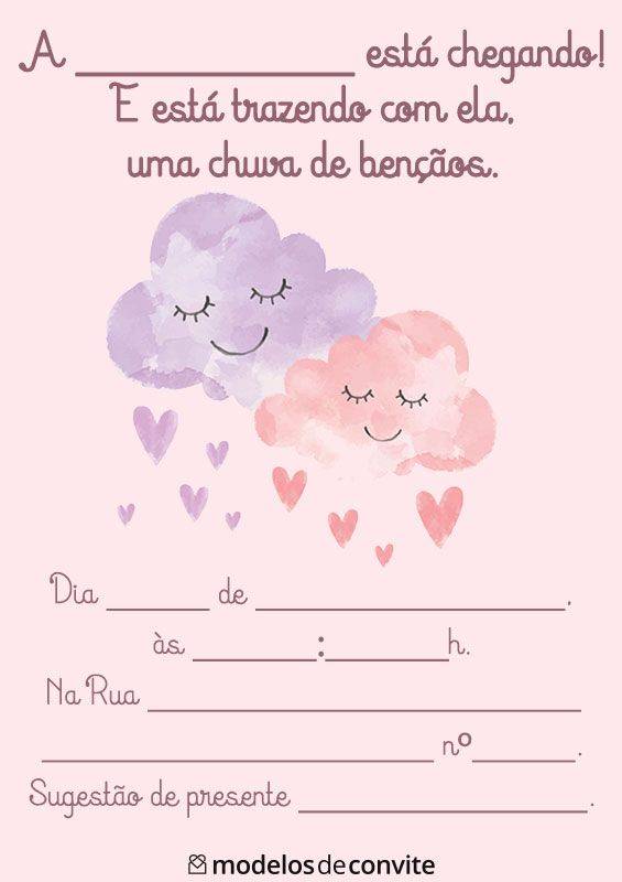 lembrancinha chuva de benção