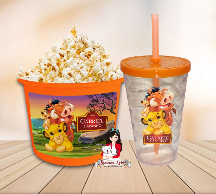 lembrancinha kit cinema 20 unidades