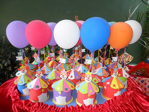 ideias de lembrancinhas circo para festa infantil