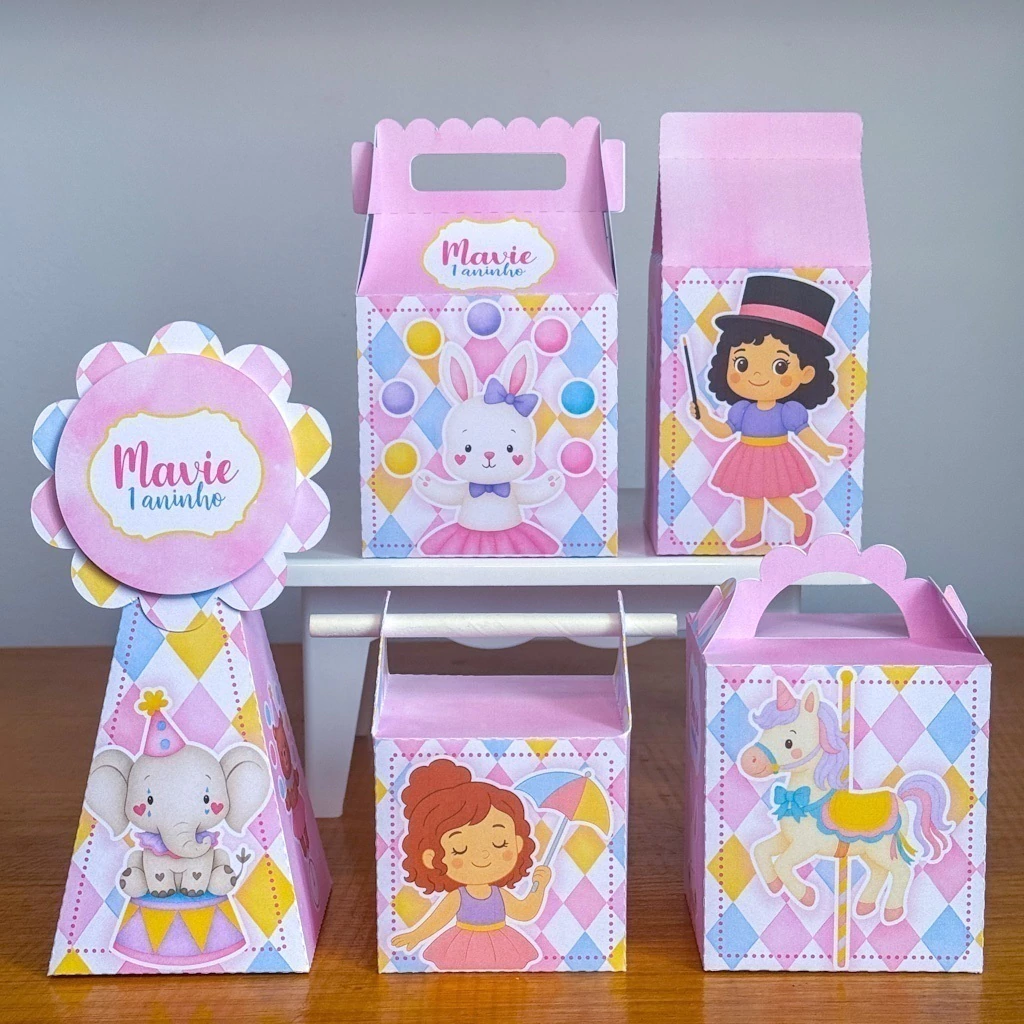 Lista Essencial de Comidas Típicas para Festa Circo Rosa