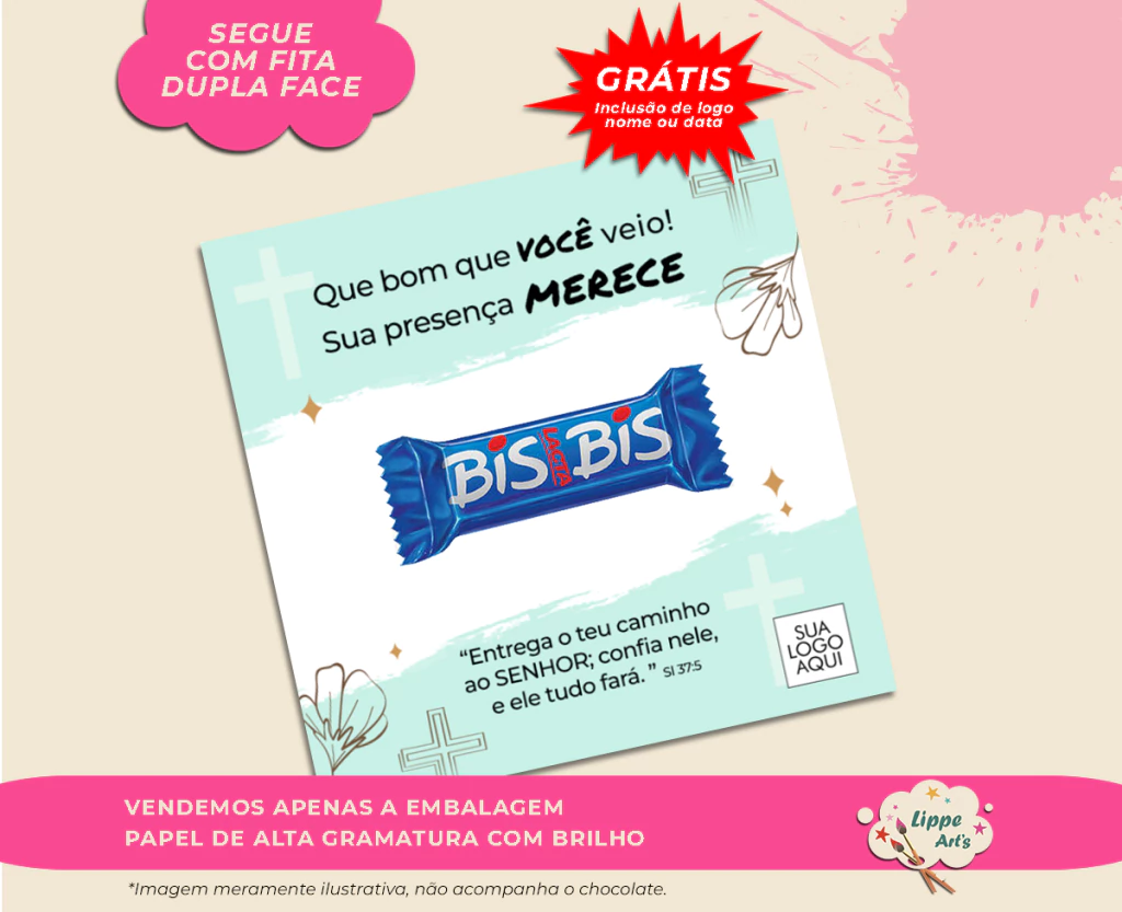 ideias lembrancinha bis igreja