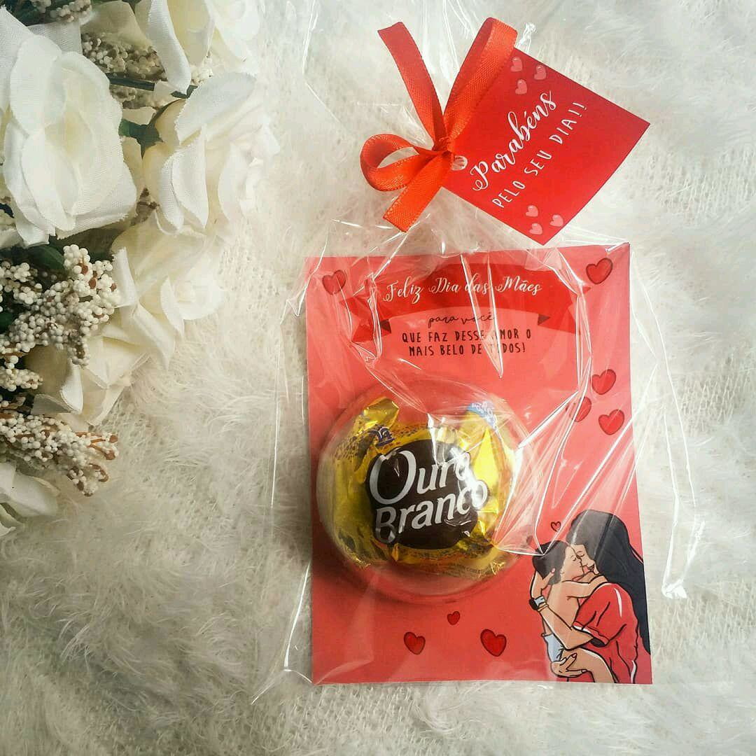 lembrancinha com bombom