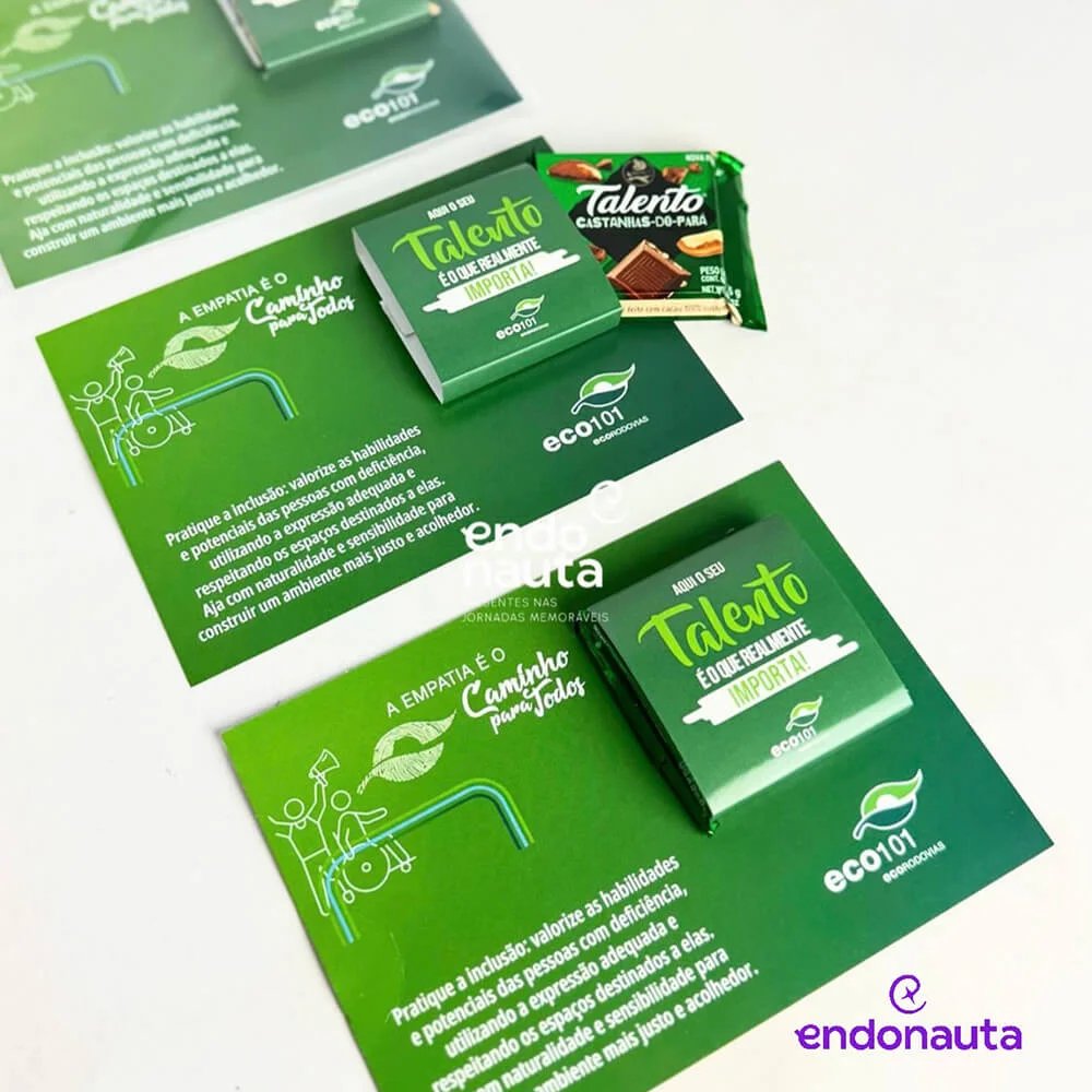 como embalar chocolate talento para lembrancinha