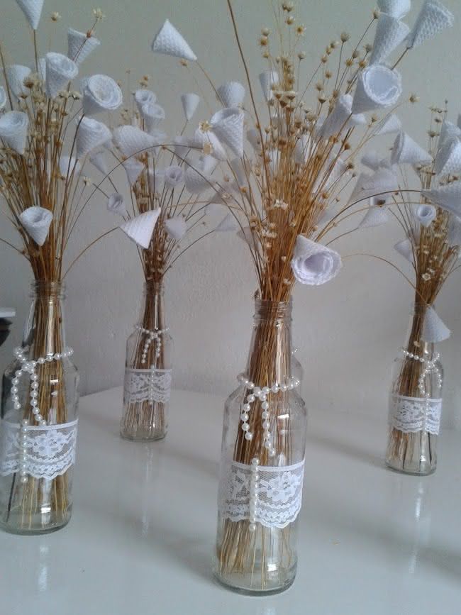 lembrancinha com garrafa pet para casamento