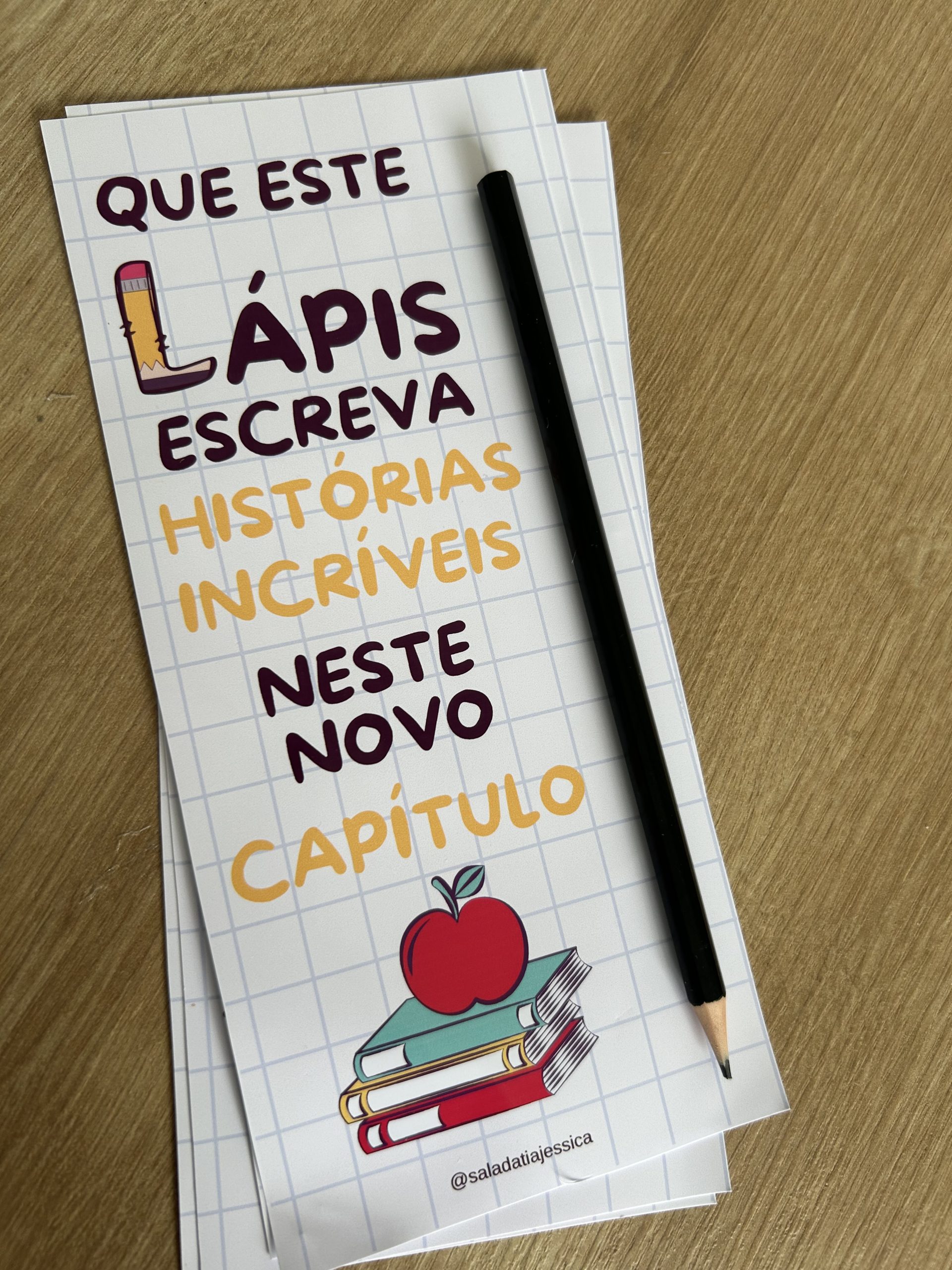 lembrancinha lápis maternidade