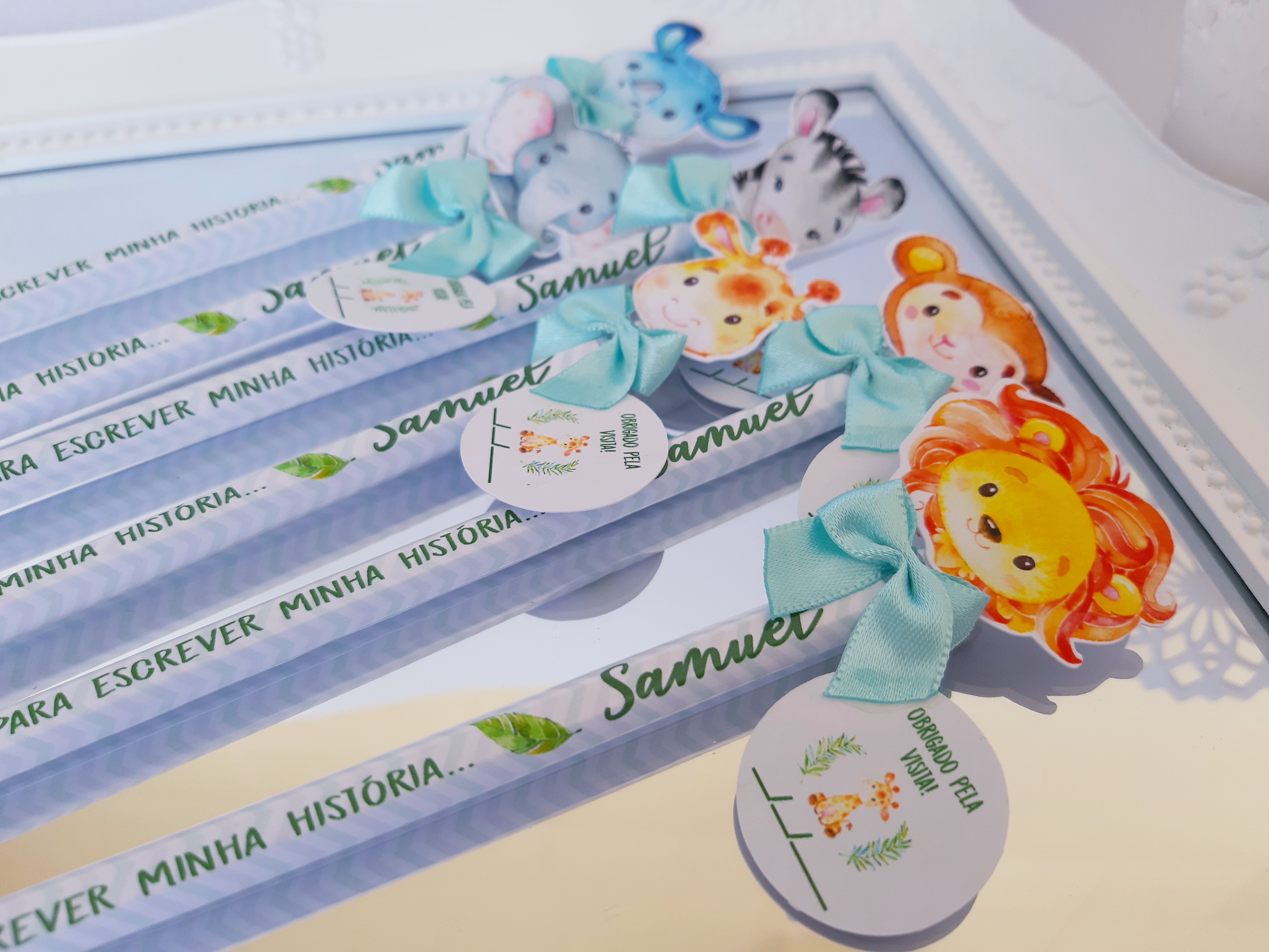 lembrancinha lápis feltro