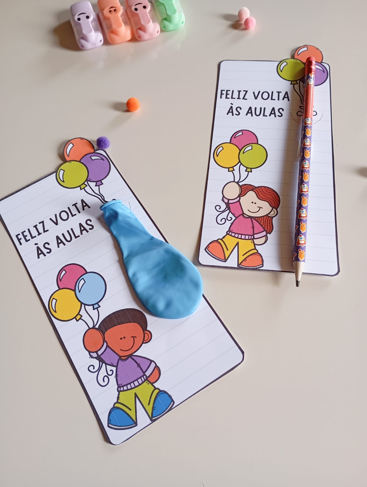 lembrancinha lápis EVA