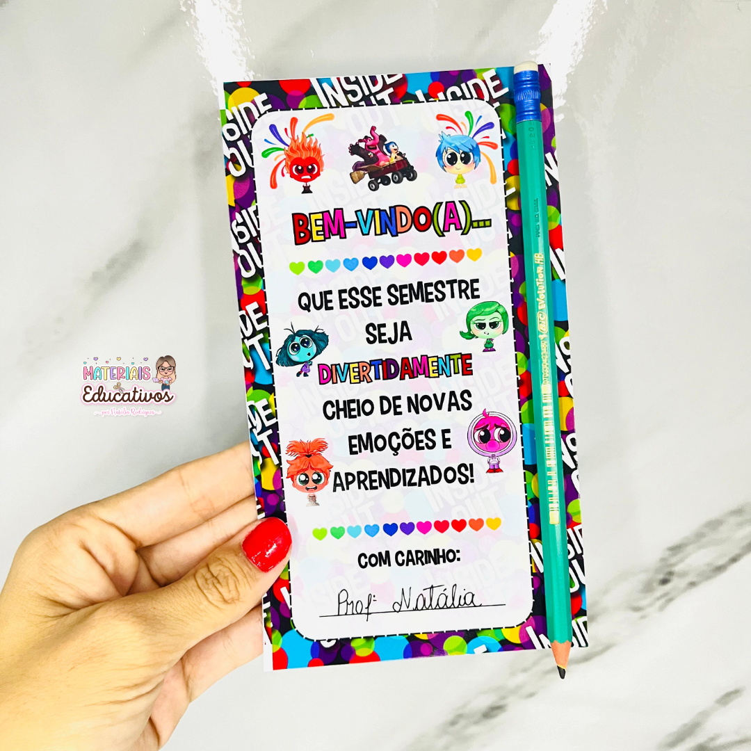 lembrancinha lápis feltro