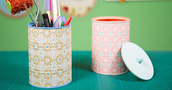 lembrancinha com lata de leite em pó