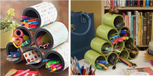 Lembrancinhas de Aniversário DIY: Kit de Pintura com Latas Recicladas