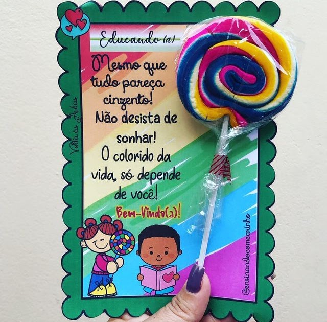 lembrancinha volta às aulas professor