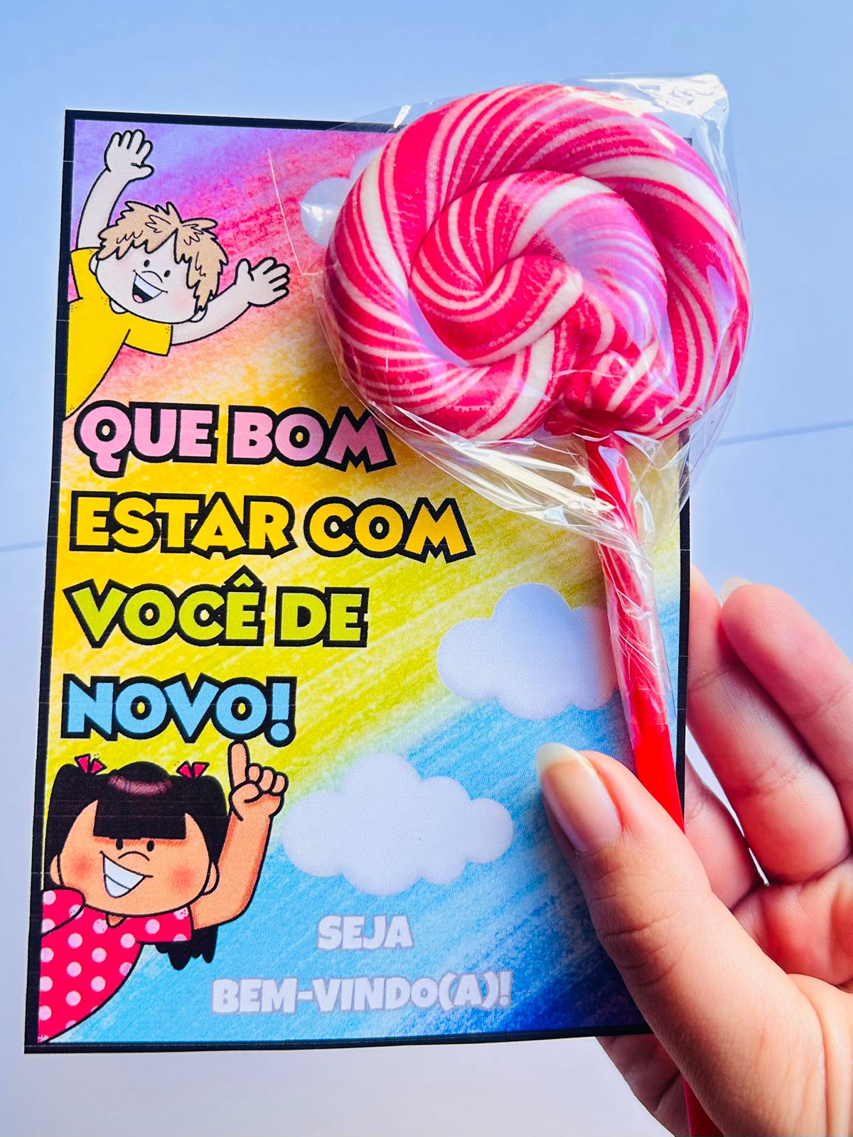 lembrancinha volta às aulas professor