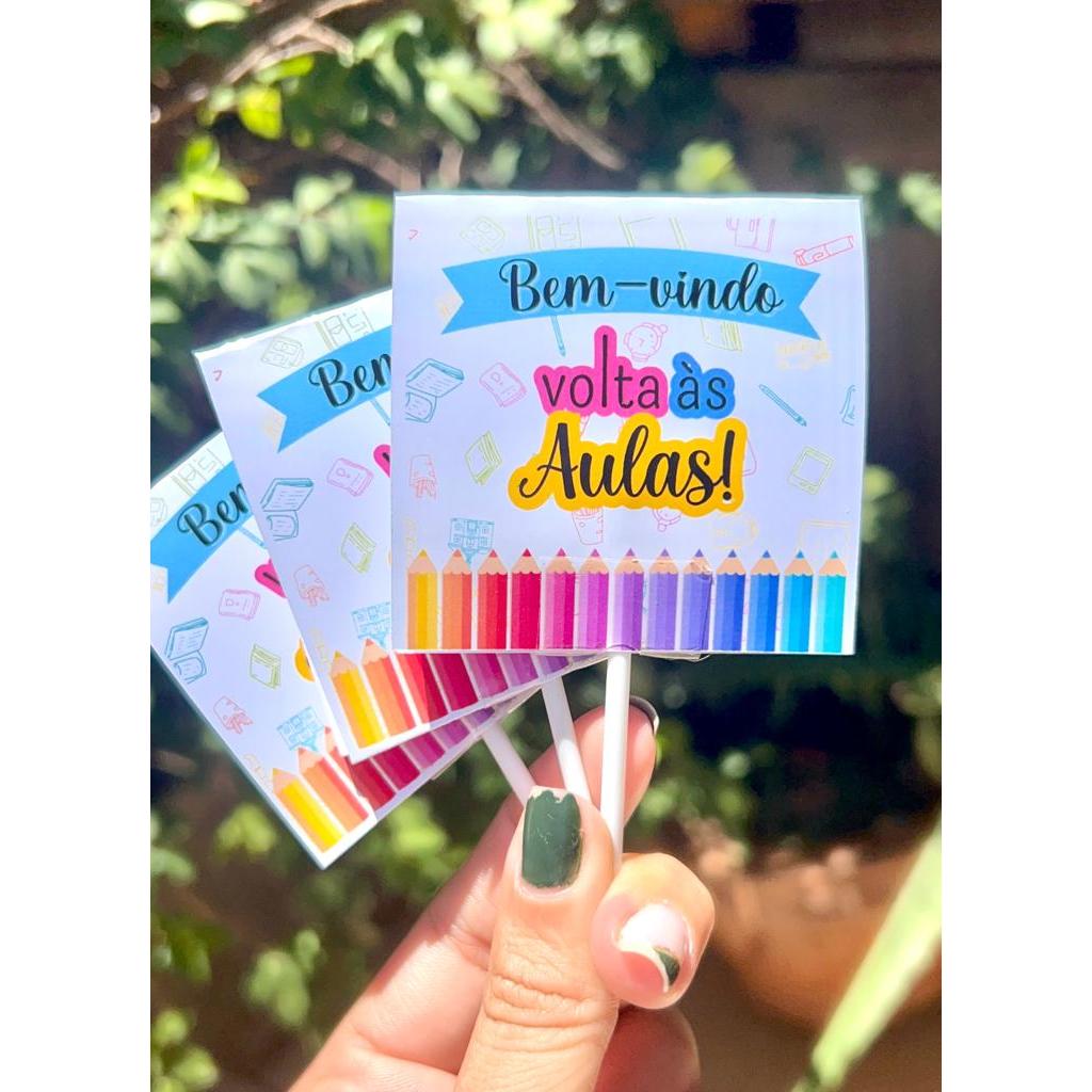 lembrancinha volta às aulas educação infantil