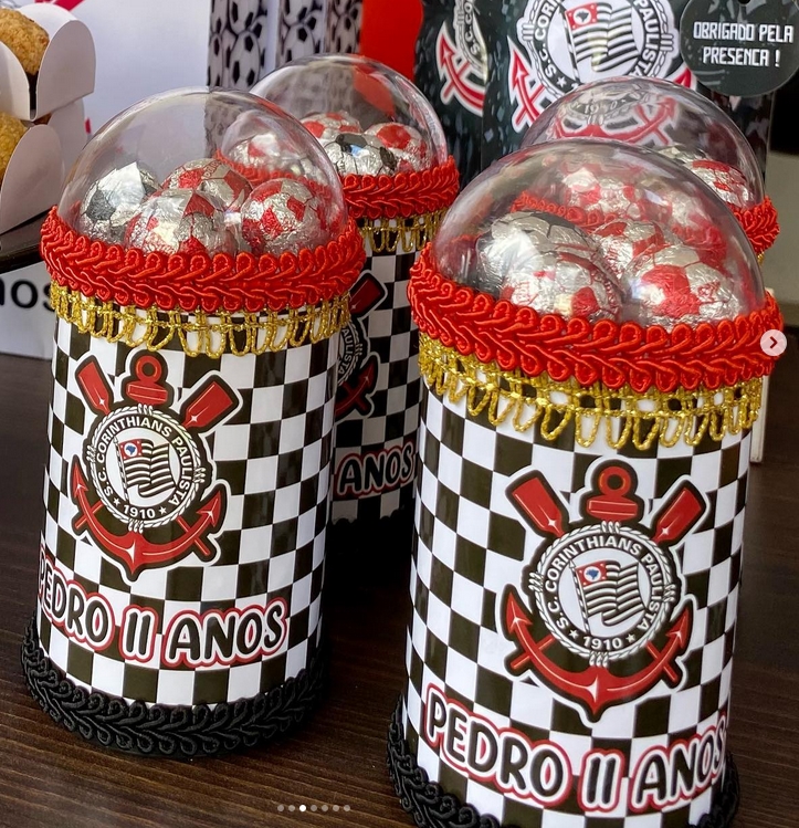 lembrancinha Corinthians para casamento