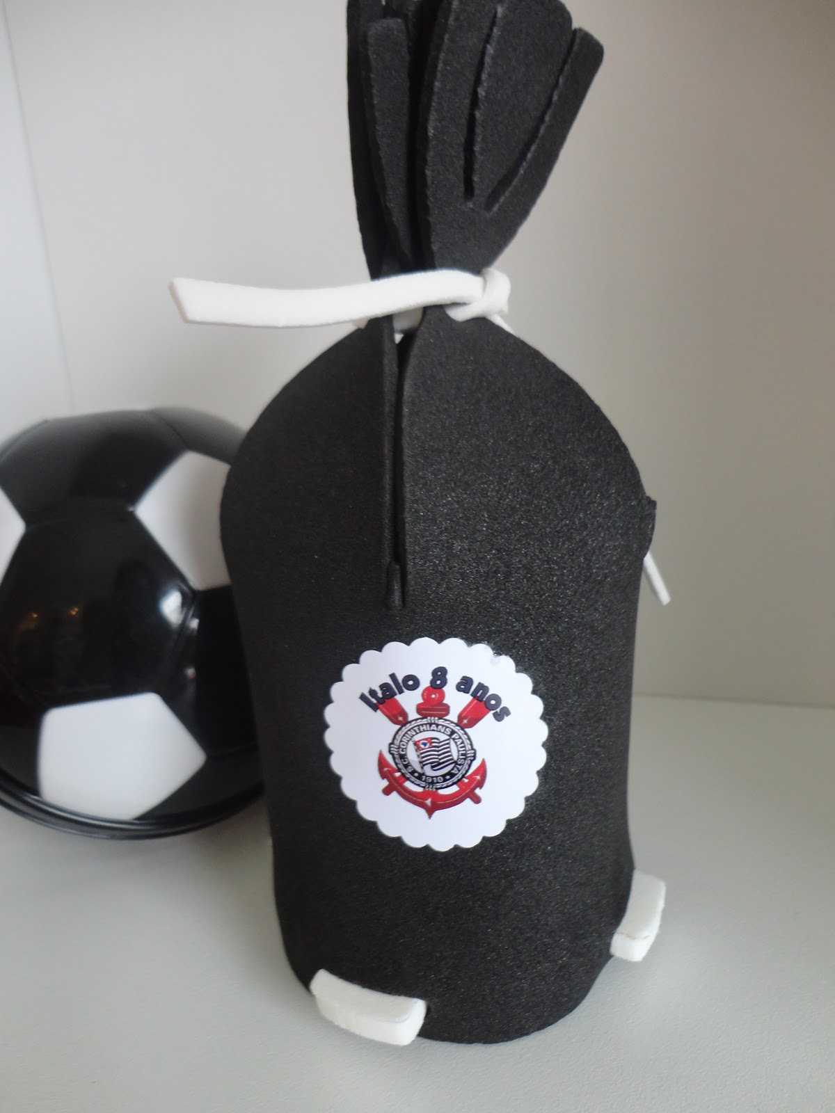 lembrancinha Corinthians criativa