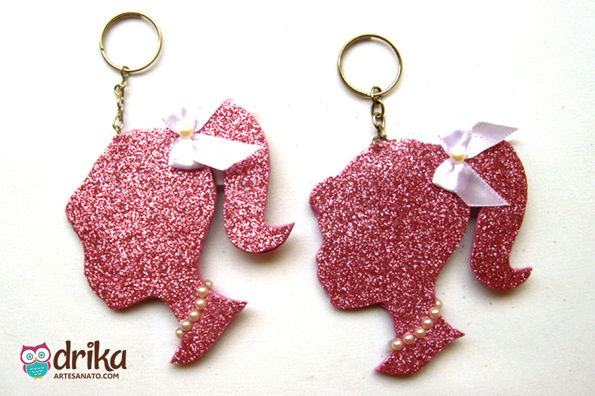 lembrancinha da barbie de eva