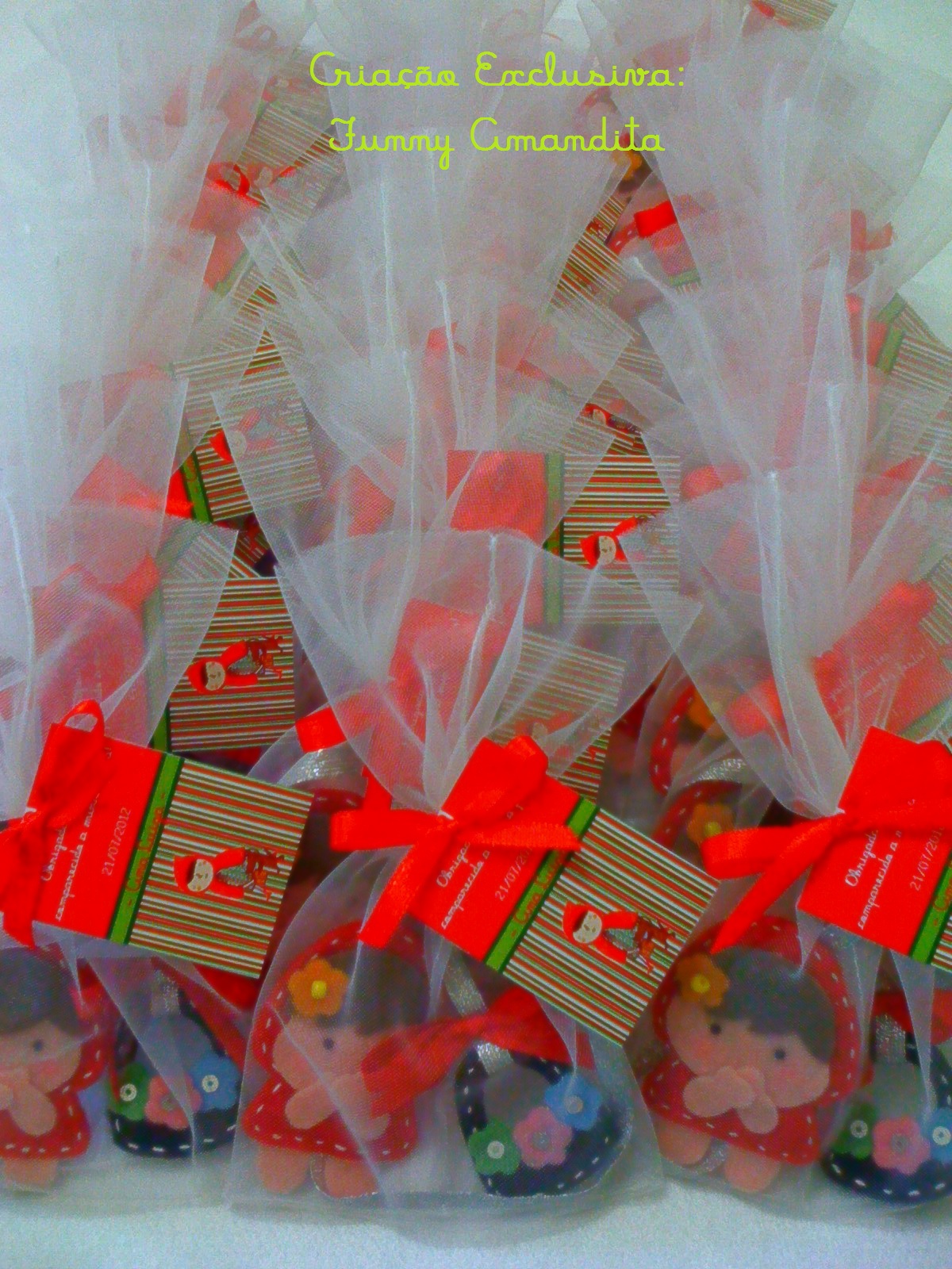 lembrancinha chapeuzinho vermelho para chá de bebê