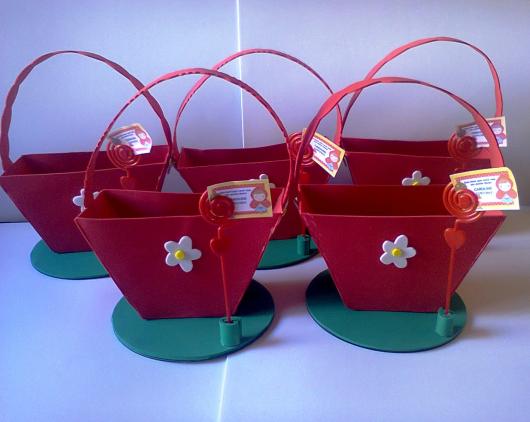 lembrancinha chapeuzinho vermelho vs lembrancinha branca de neve