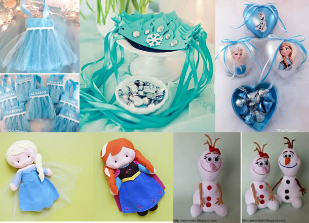 lembrancinha frozen eva porta bombom