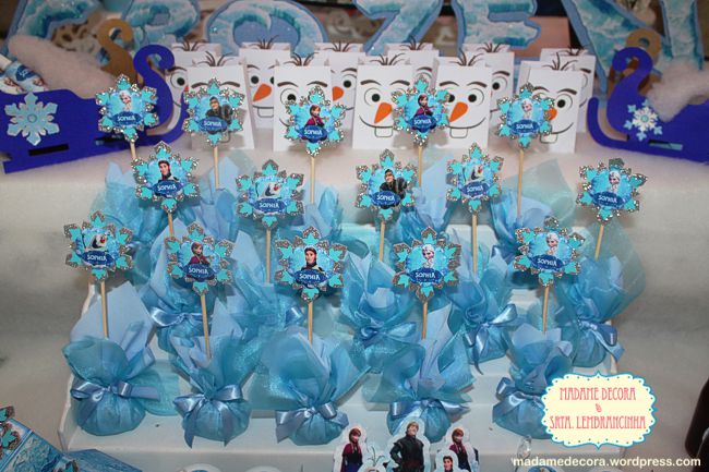 lembrancinha frozen eva mascara