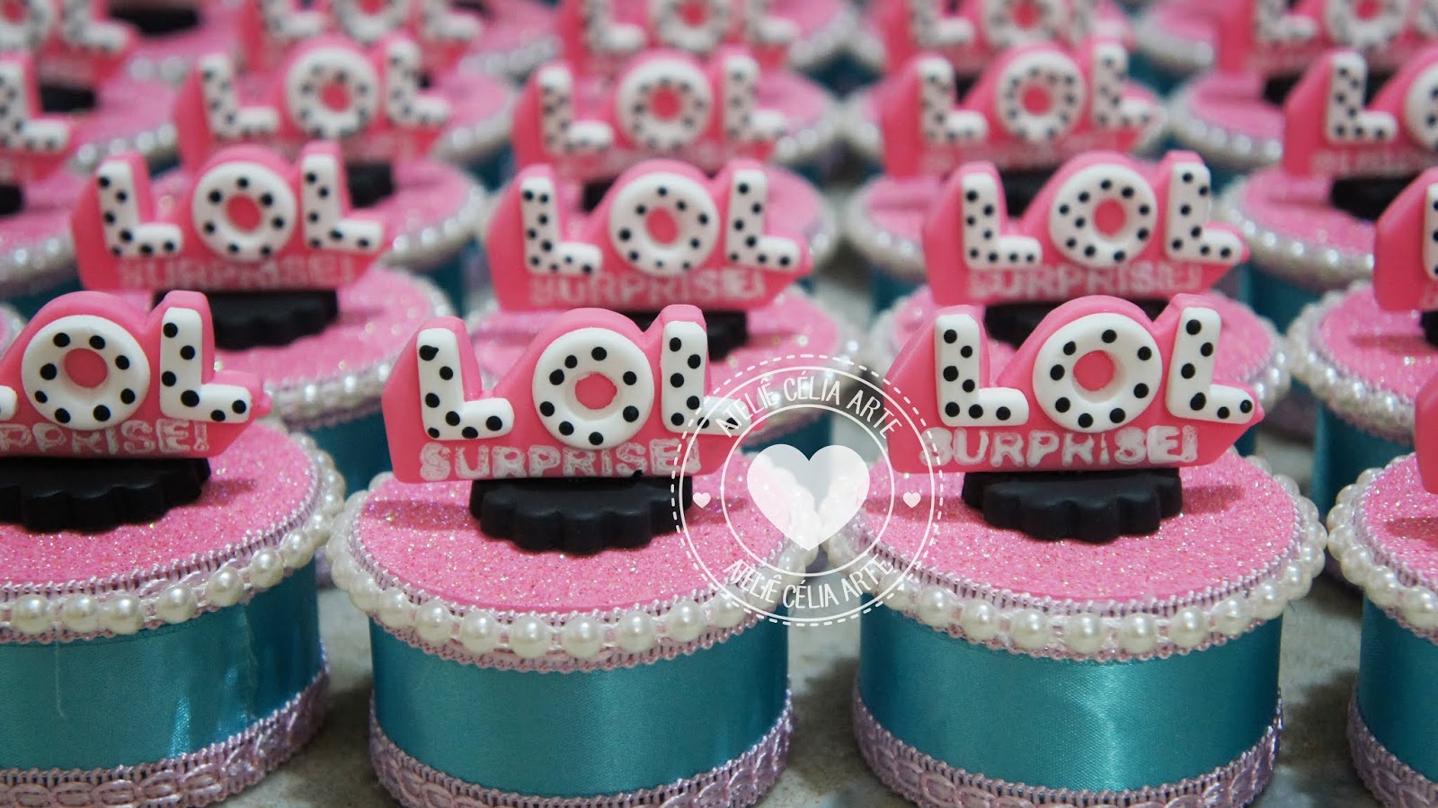 lembrancinha LOL Surprise pronta para montar