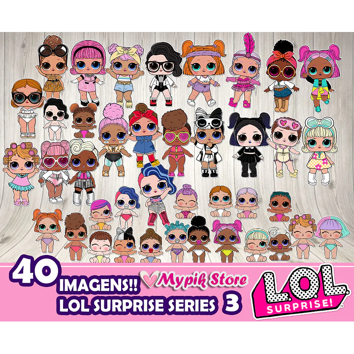 lembrancinha maleta pintura LOL Surprise