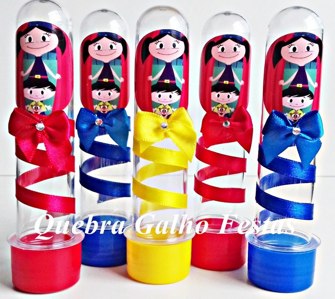 ideias de lembrancinhas show da luna para festa infantil