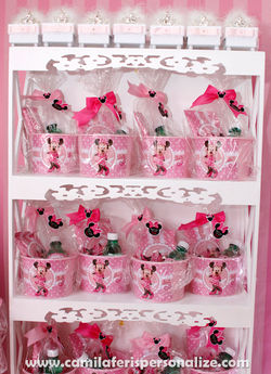 lembrancinha da minnie rosa