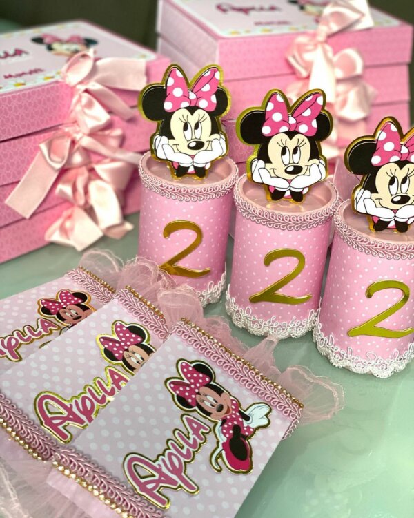 lembrancinha da minnie rosa