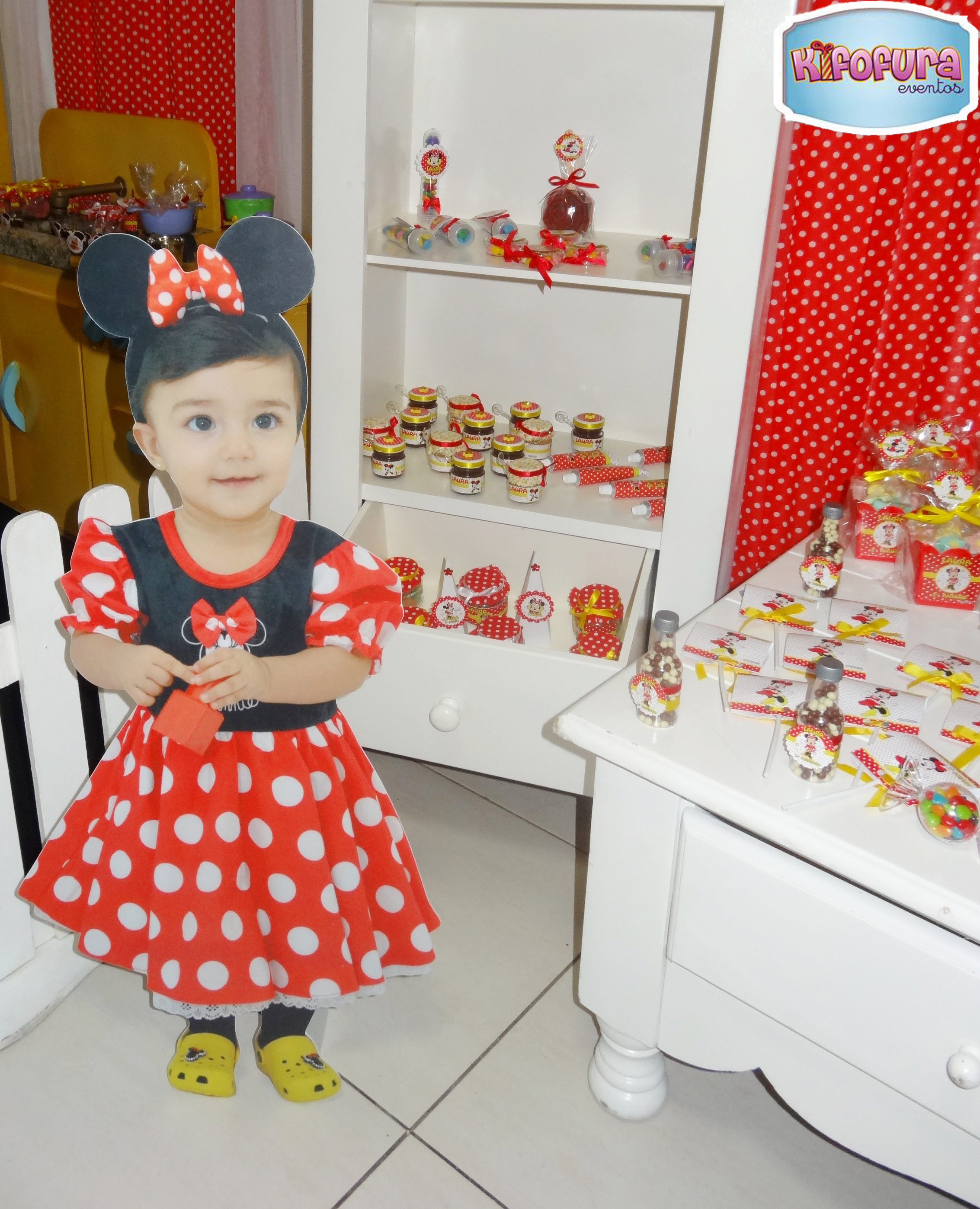 lembrancinha da minnie vermelha