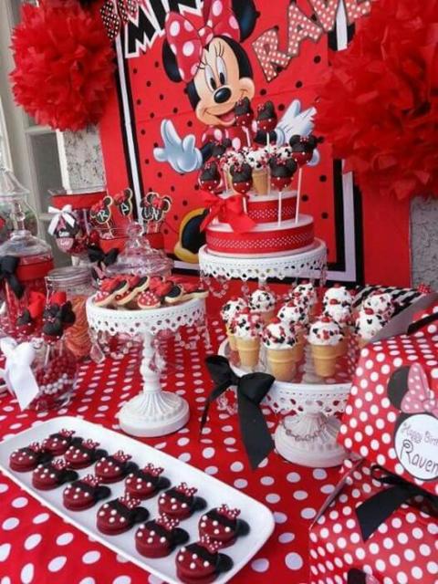lembrancinha minnie vermelha pirulito para comprar
