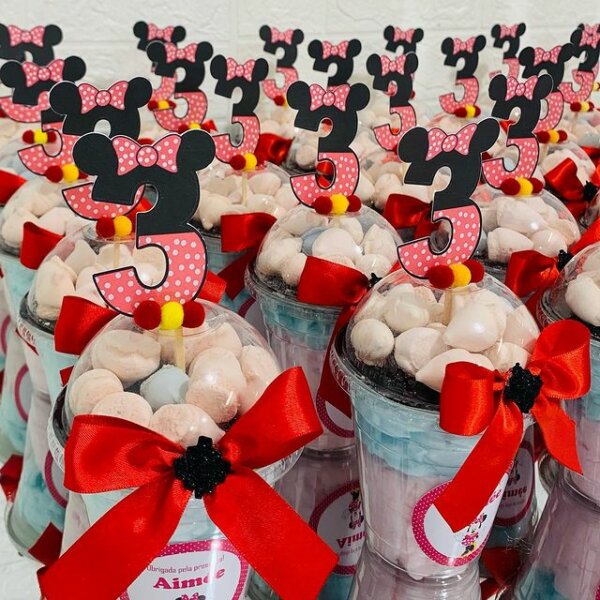 pirulito minnie vermelha com orelhas