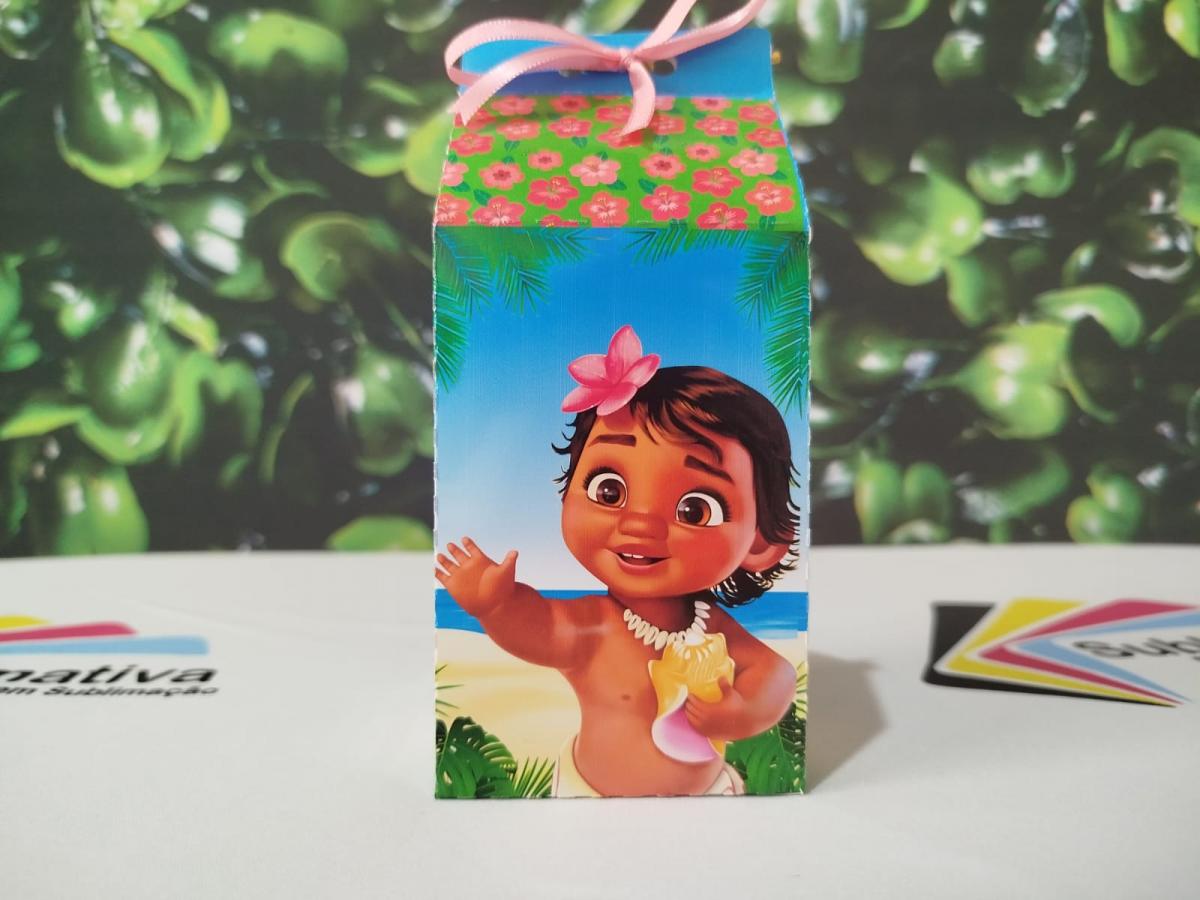 Como Fazer Lembrancinhas Moana Baby 'Pegue e Monte' em Casa