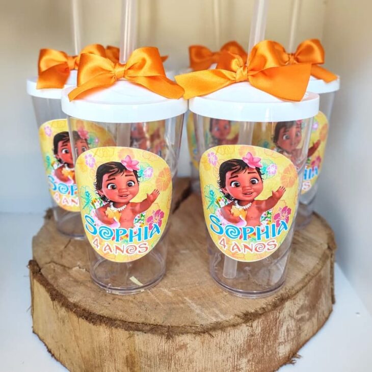 Inspirações de Bolo e Doces Temáticos para Festa Moana Baby