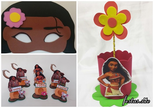 lembrancinha da moana em eva